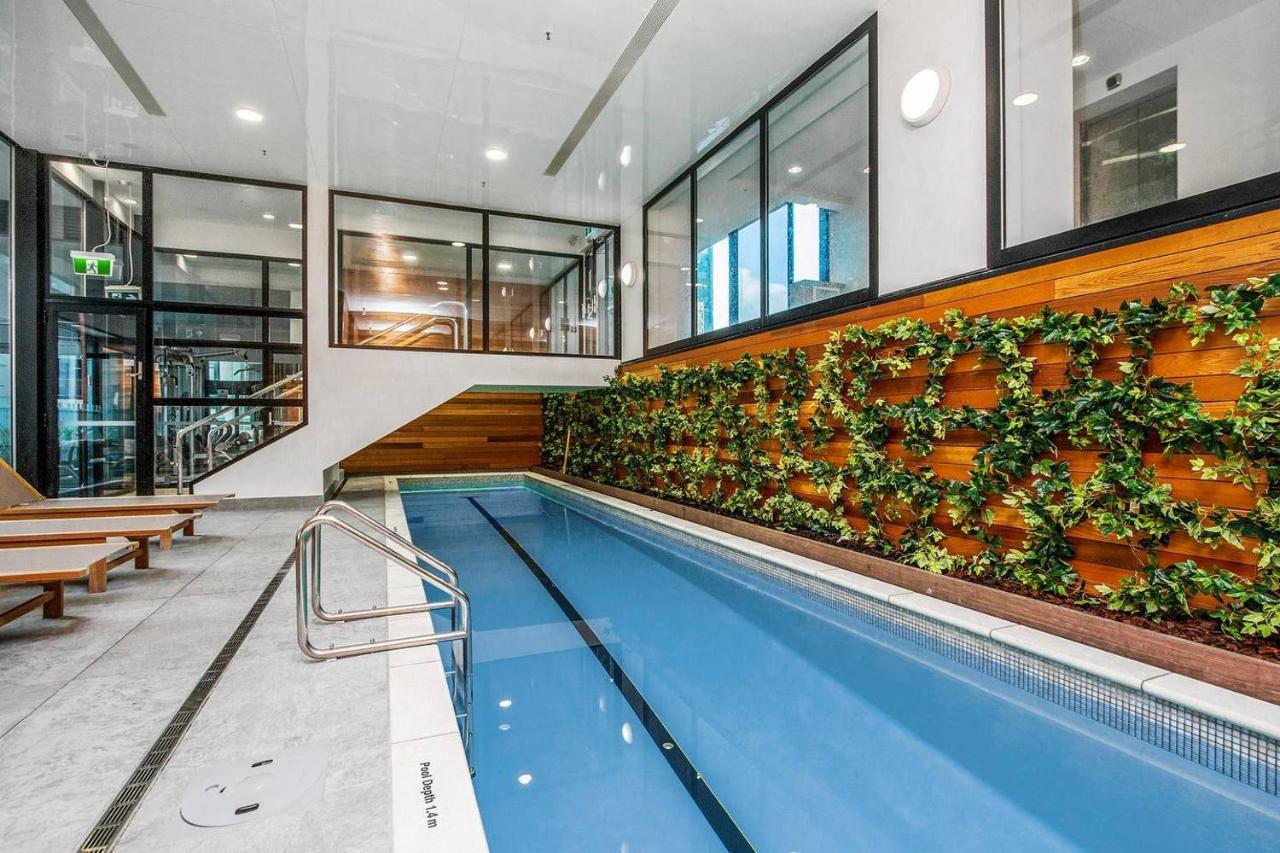 Sky Tower On Your Doorstep! Modern Two Bedroom Auckland Luaran gambar